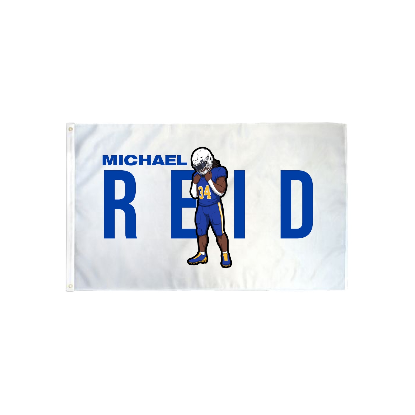 3x5 Flag — Player Name in Classic