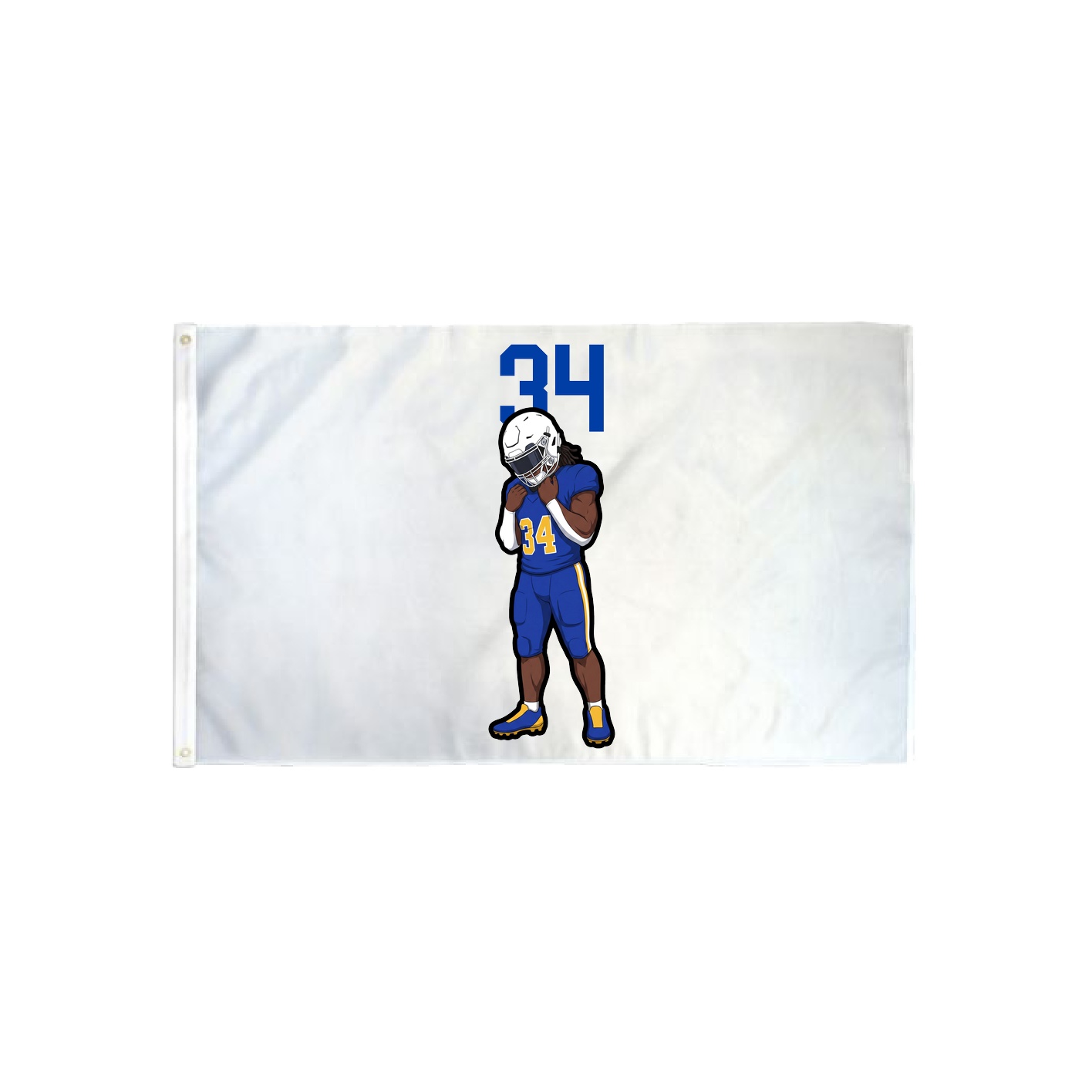 3x5 Flag — Number Top in Classic