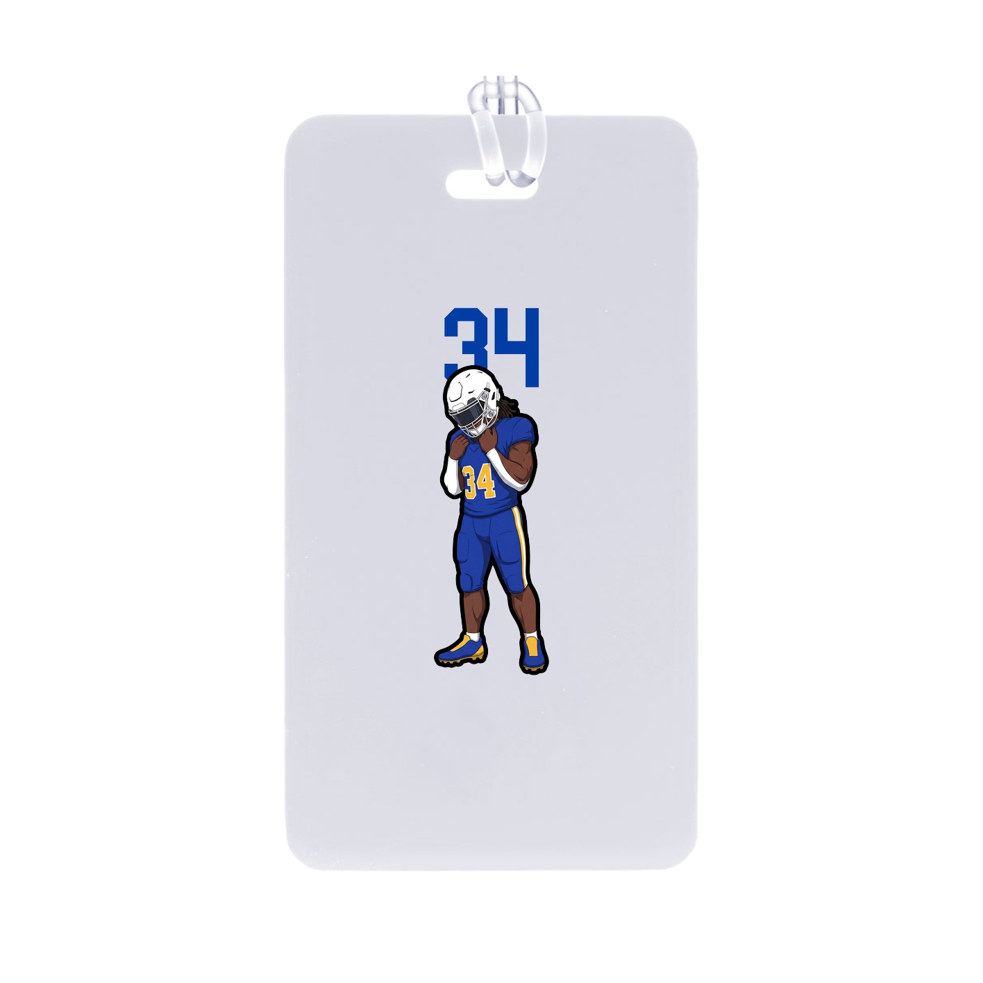 Bag Tag — Number Top in Classic