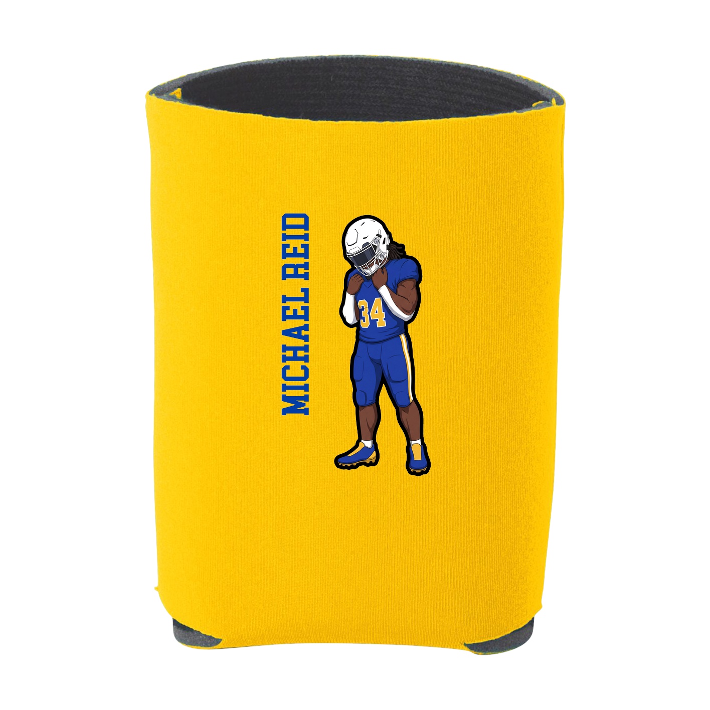 Can Holder — Name Vertical in Yellow