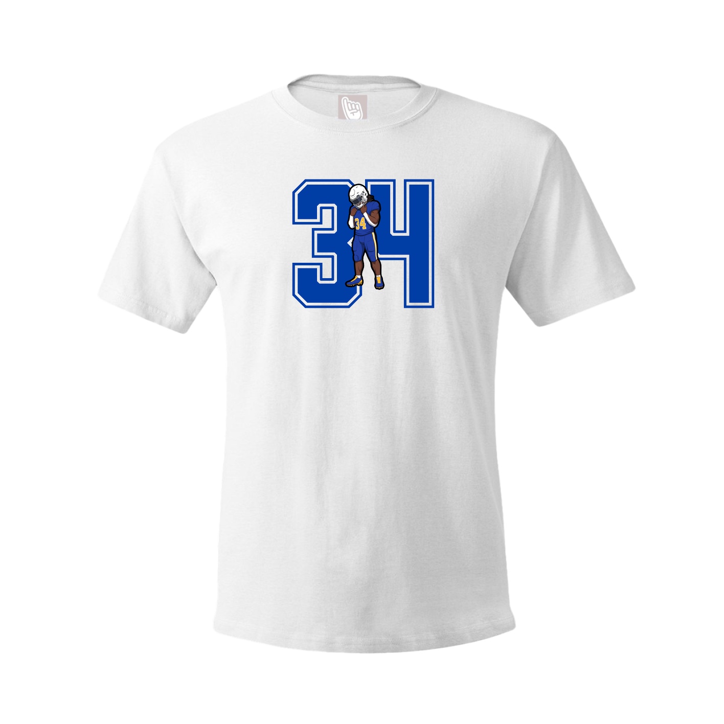 Tee — Number in White