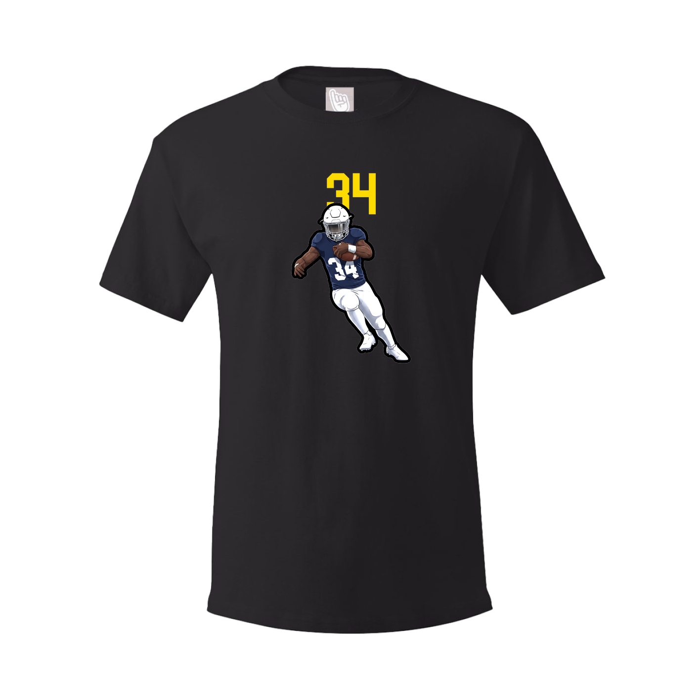 Tee — Number Top in Black