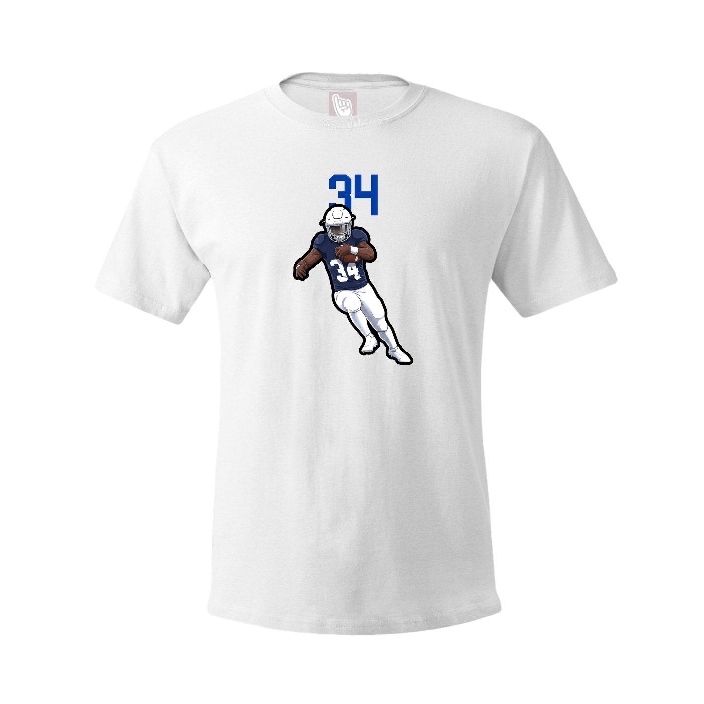 Tee — Number Top in White