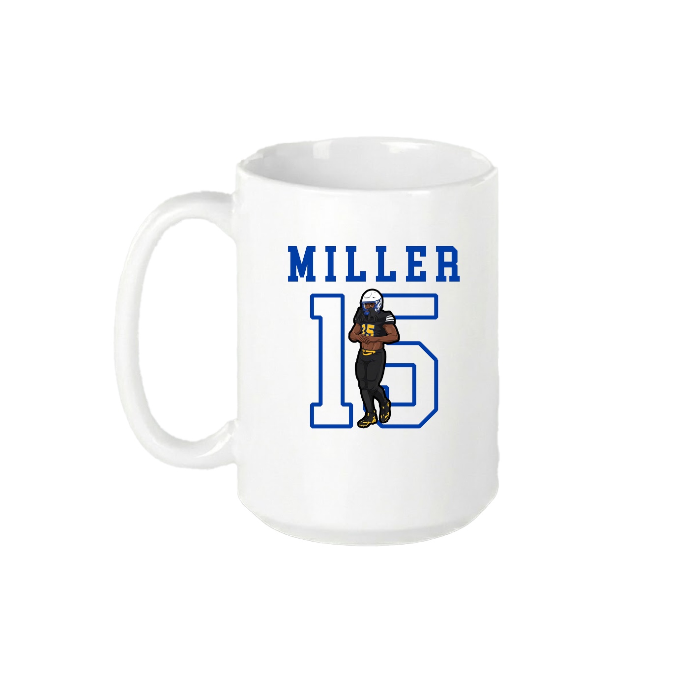 15oz Coffee Mug — Shirsey in White