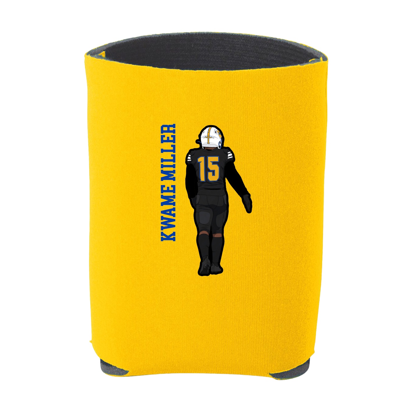 Can Holder — Name Vertical in Yellow