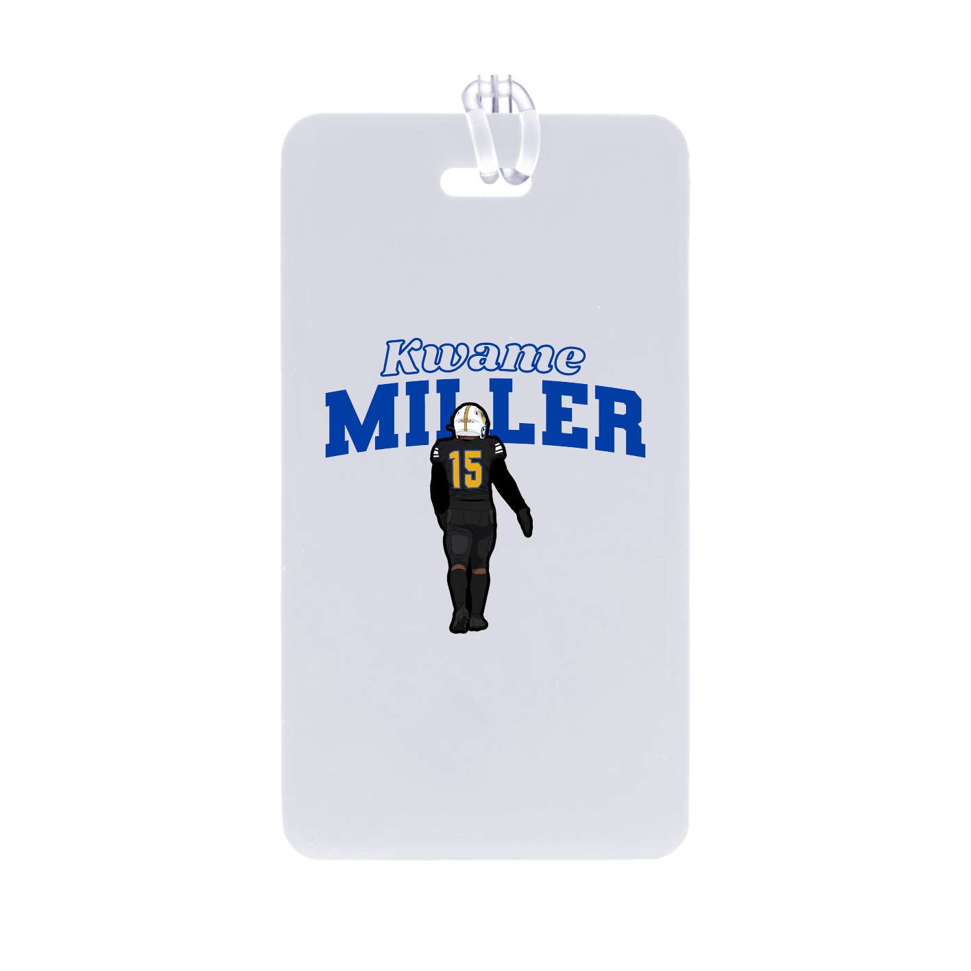 Bag Tag — Name Arch in Classic