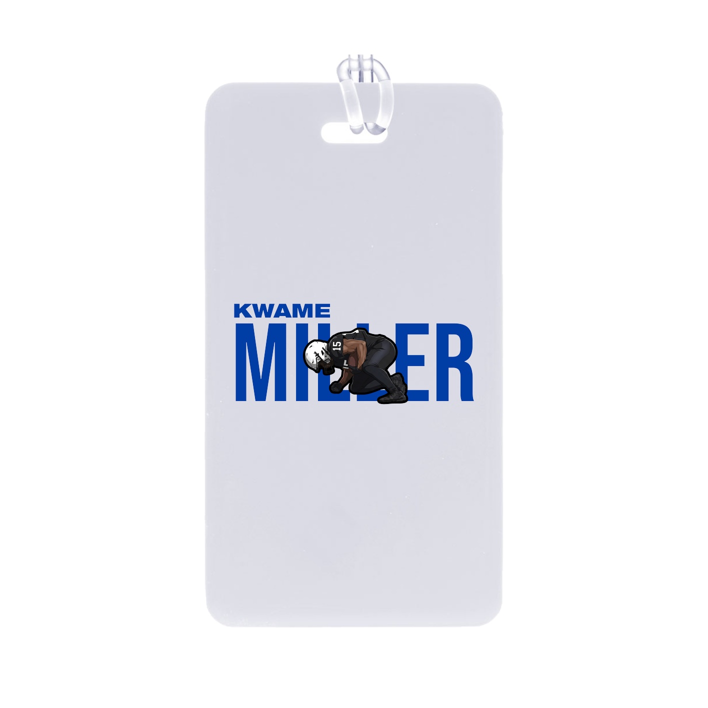 Bag Tag — Player Name in Classic