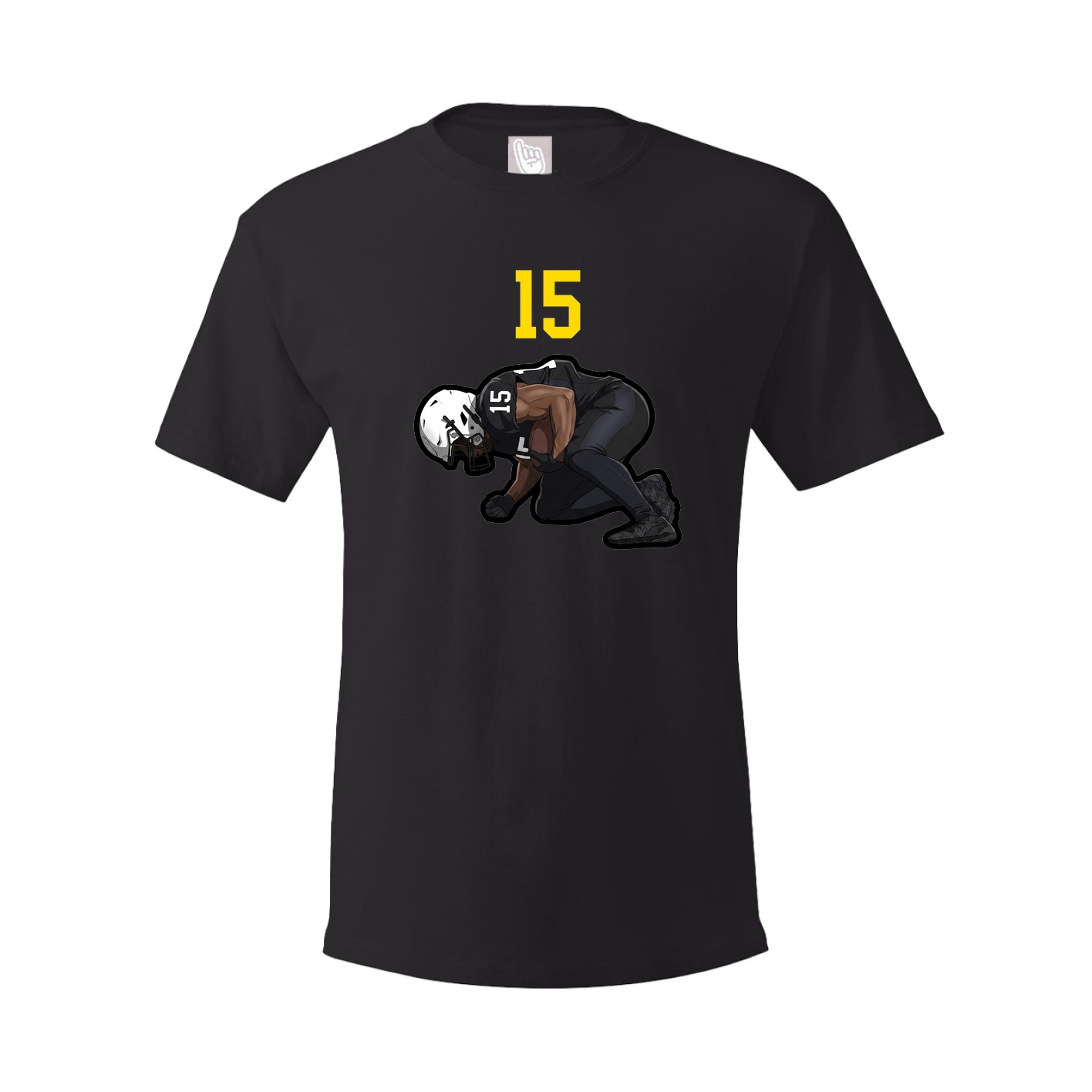 Tee — Number Top in Black