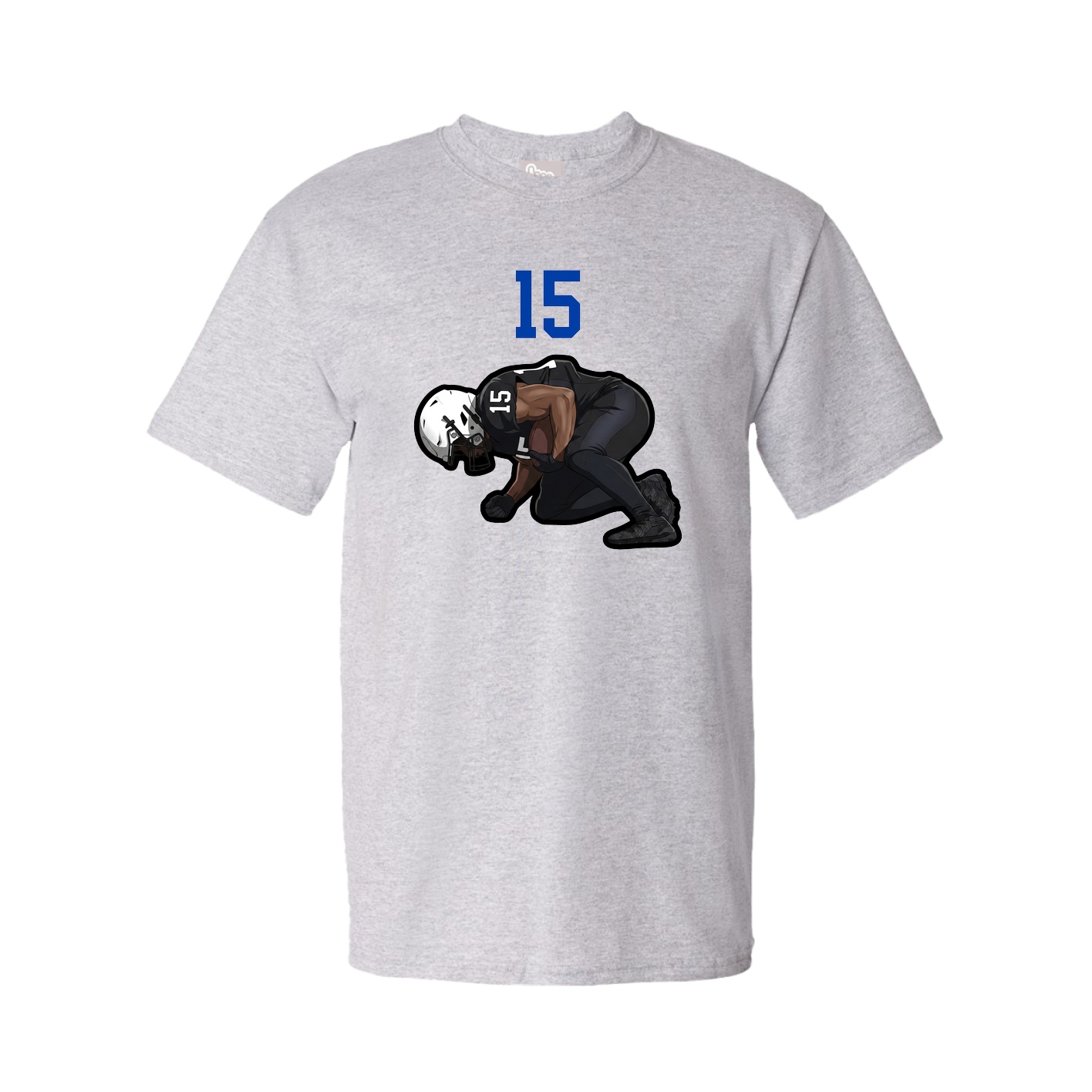Tee — Number Top in Grey