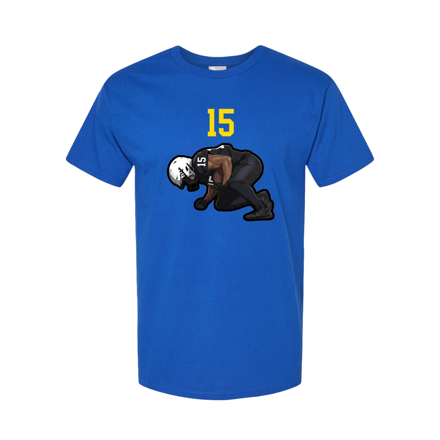 Youth Tee — Number Top in Royal