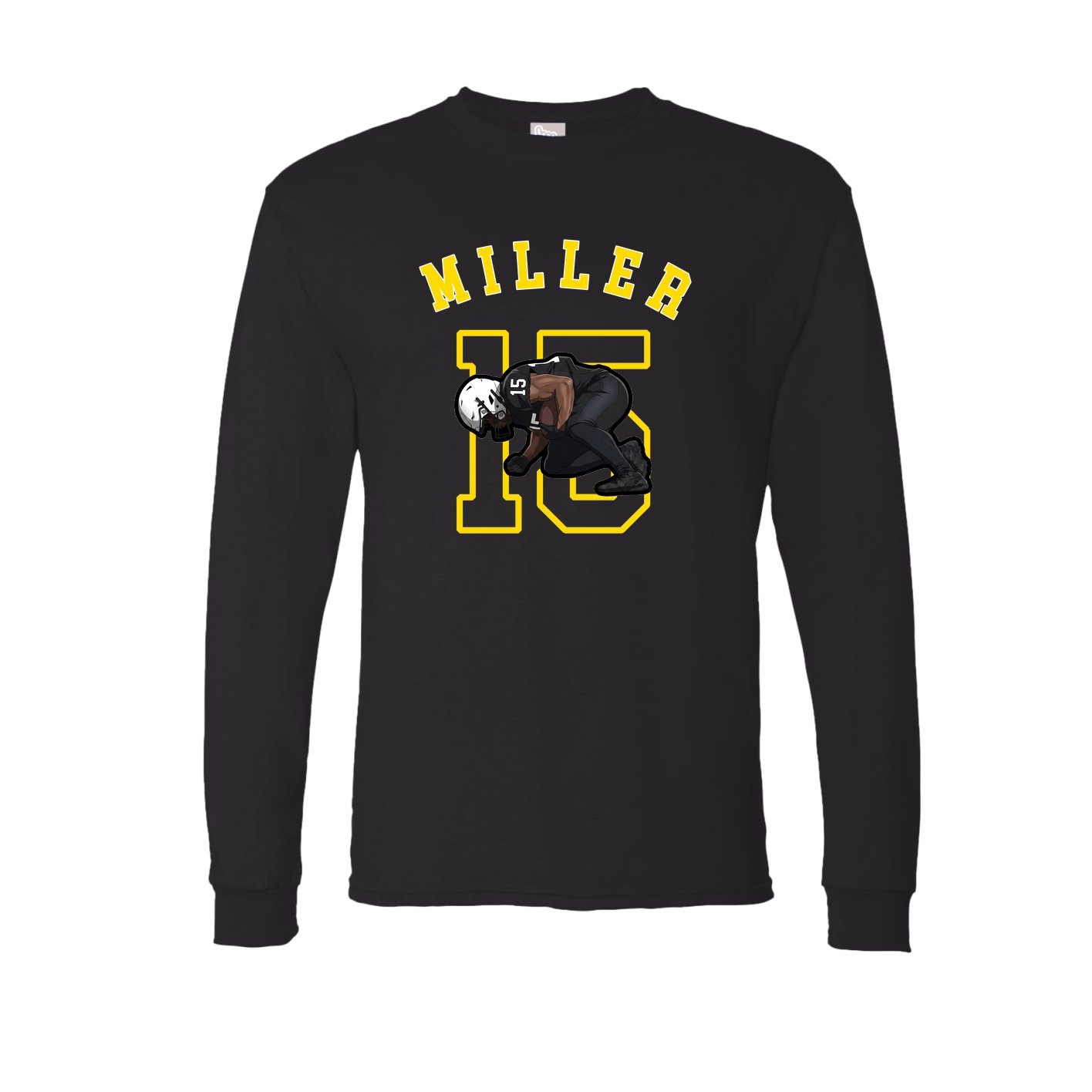 Long Sleeve Tee — Shirsey Arch in Black