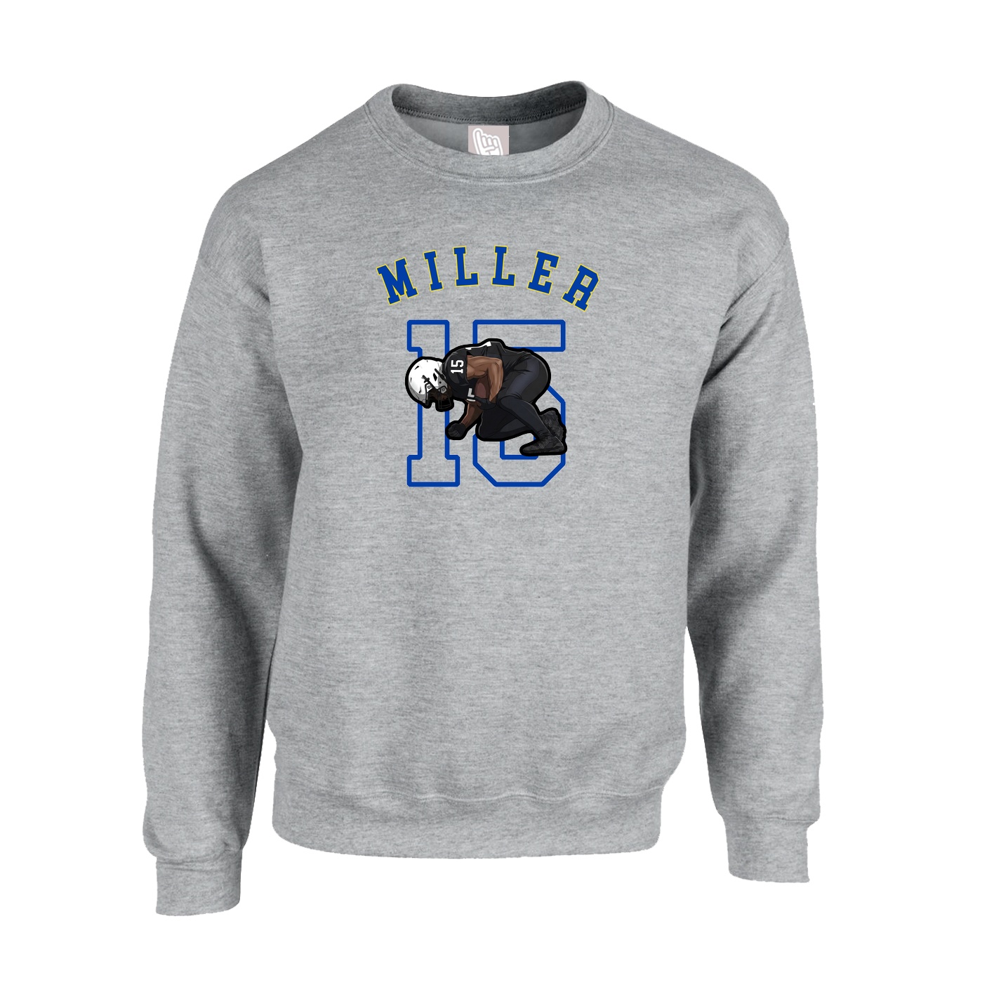 Fleece Crew — Shirsey Arch in Grey