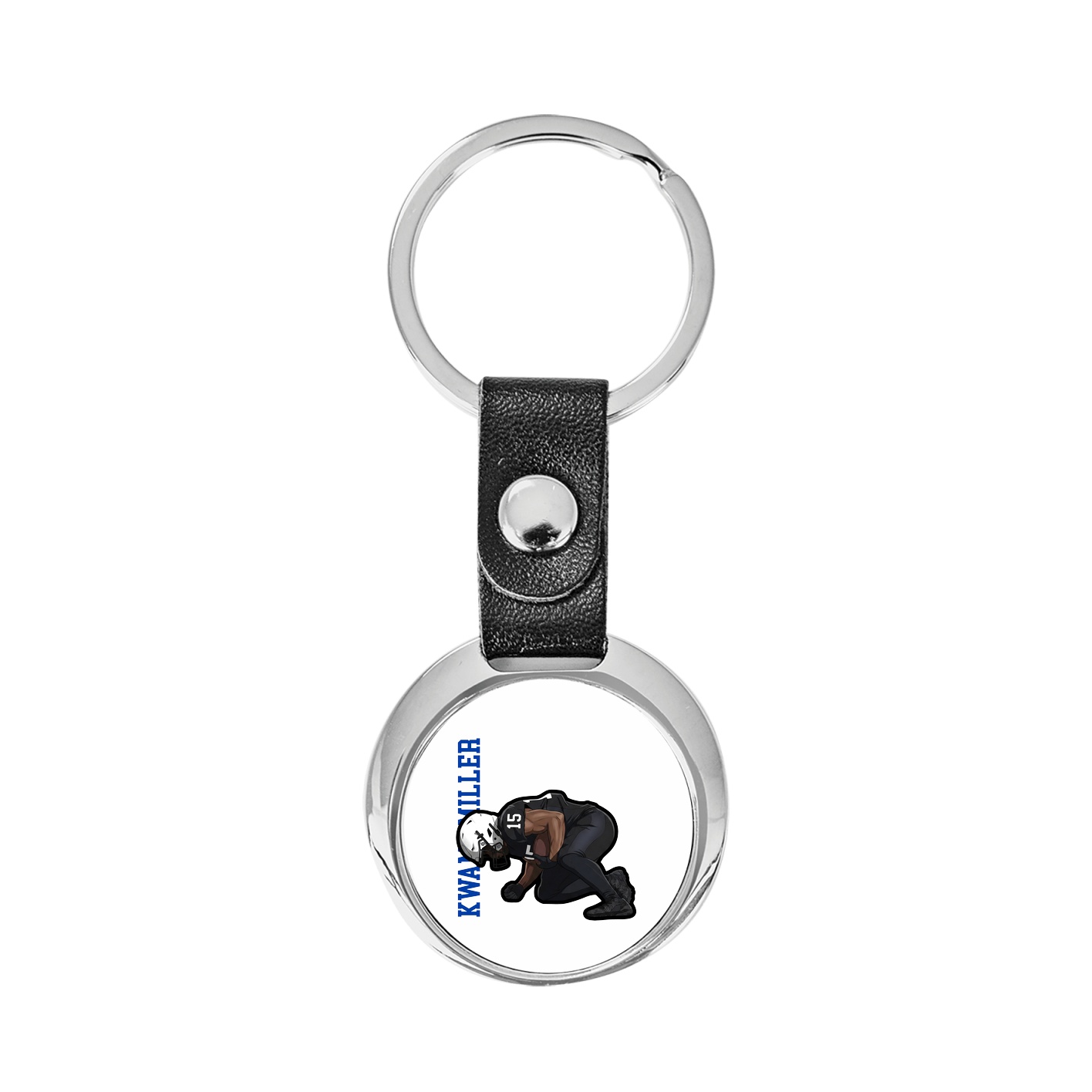 Key Chain — Name Vertical in Classic