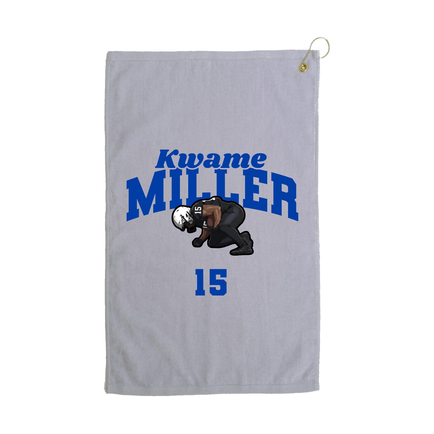 Golf Towel — Signature Arch in Grey