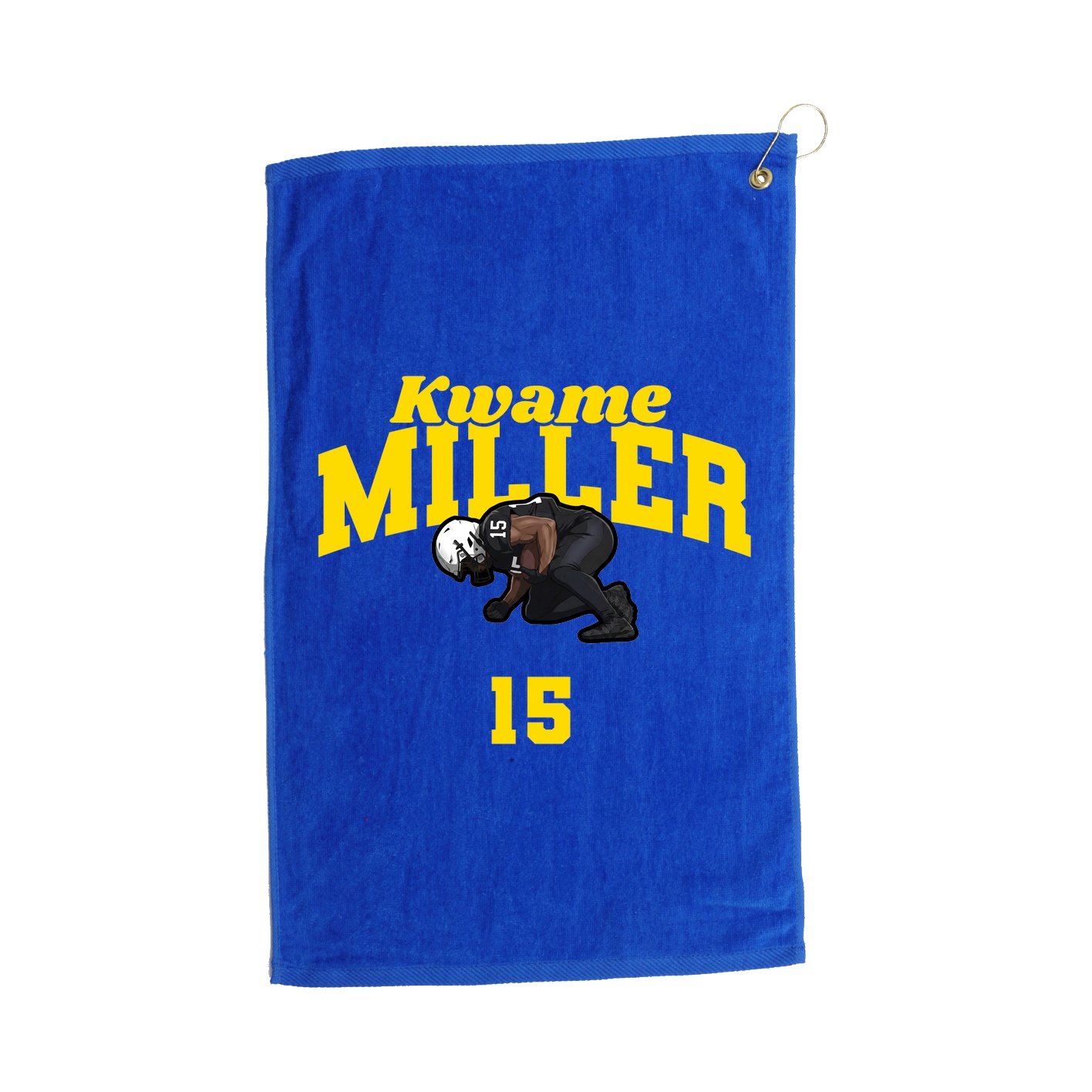 Golf Towel — Signature Arch in Royal