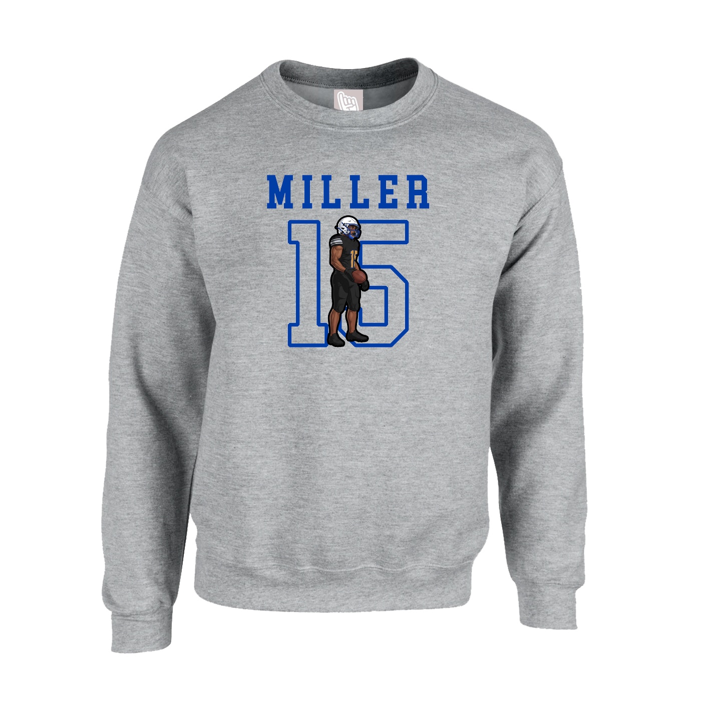 Fleece Crew — Shirsey in Grey