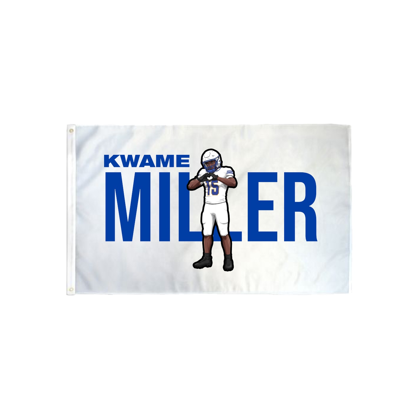 3x5 Flag — Player Name in Classic