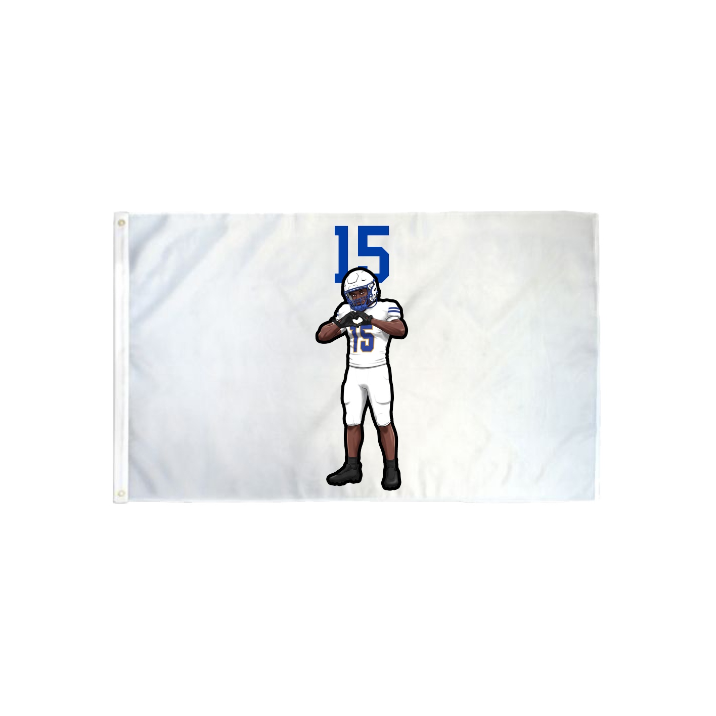 3x5 Flag — Number Top in Classic