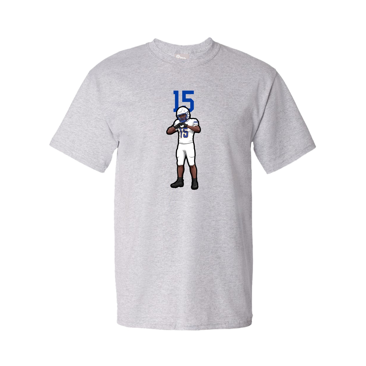 Tee — Number Top in Grey