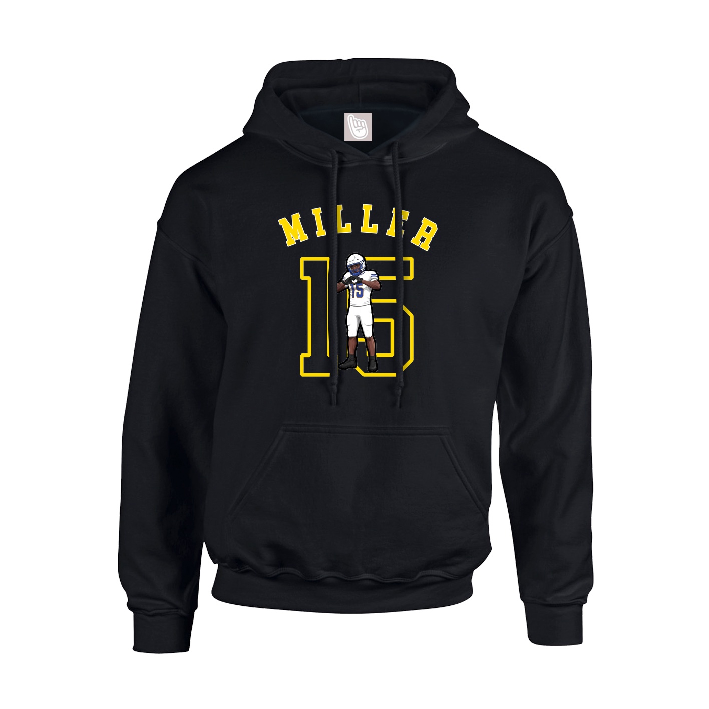 Youth Hoodie — Shirsey Arch in Black