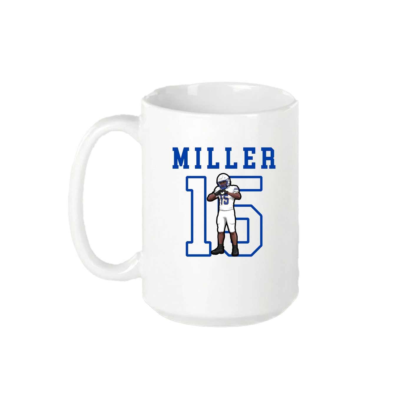 15oz Coffee Mug — Shirsey in White