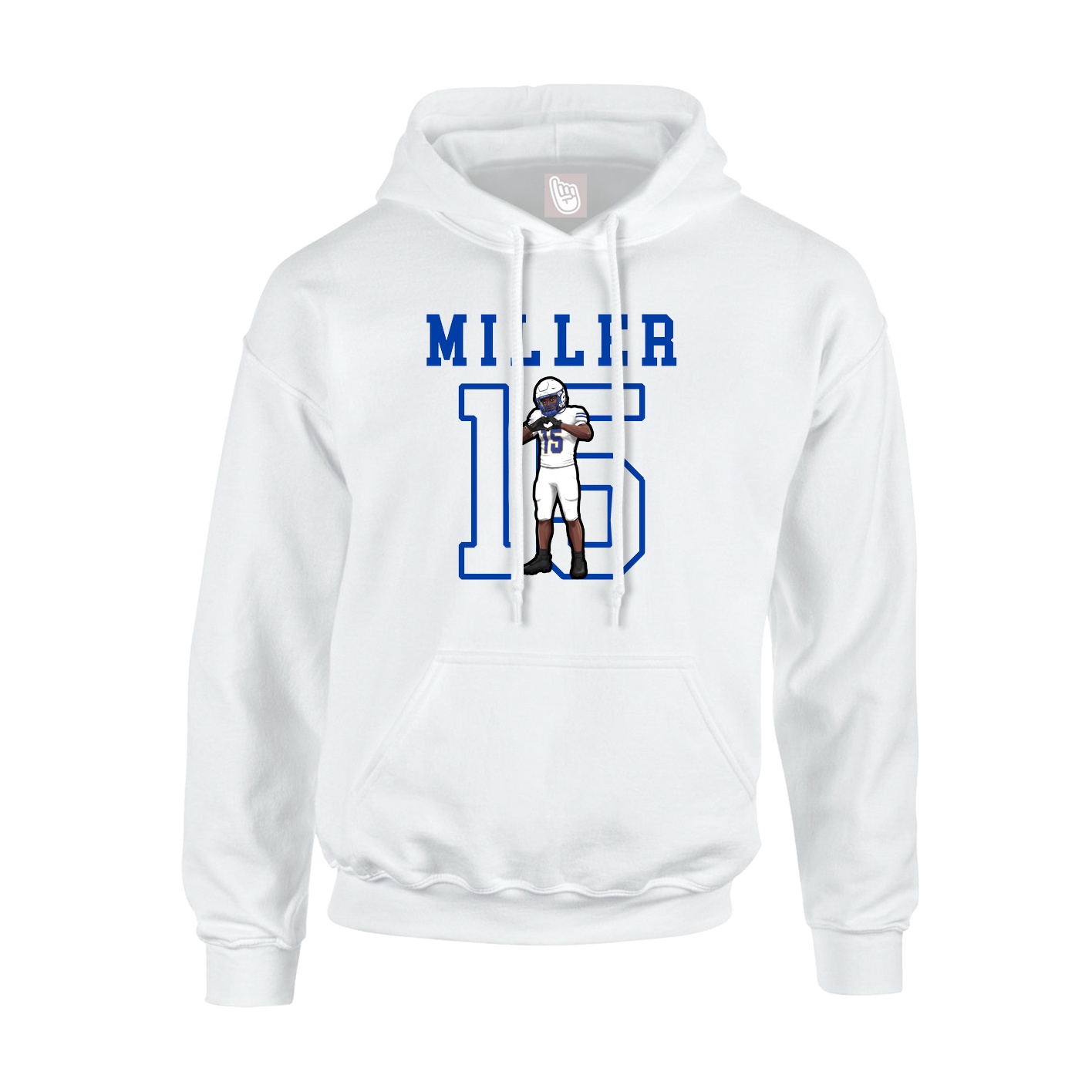 Youth Hoodie — Shirsey in White