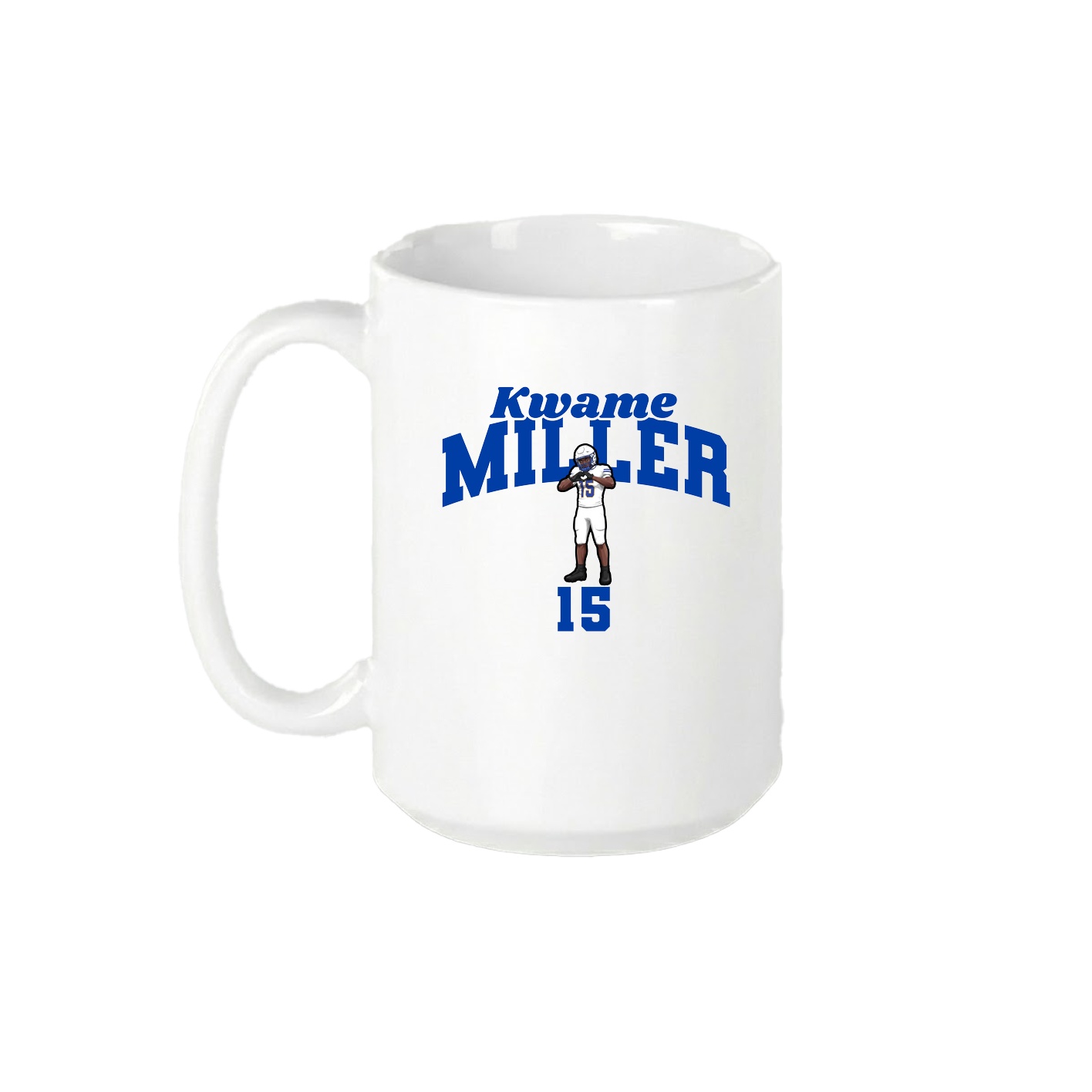 15oz Coffee Mug — Signature Arch in White