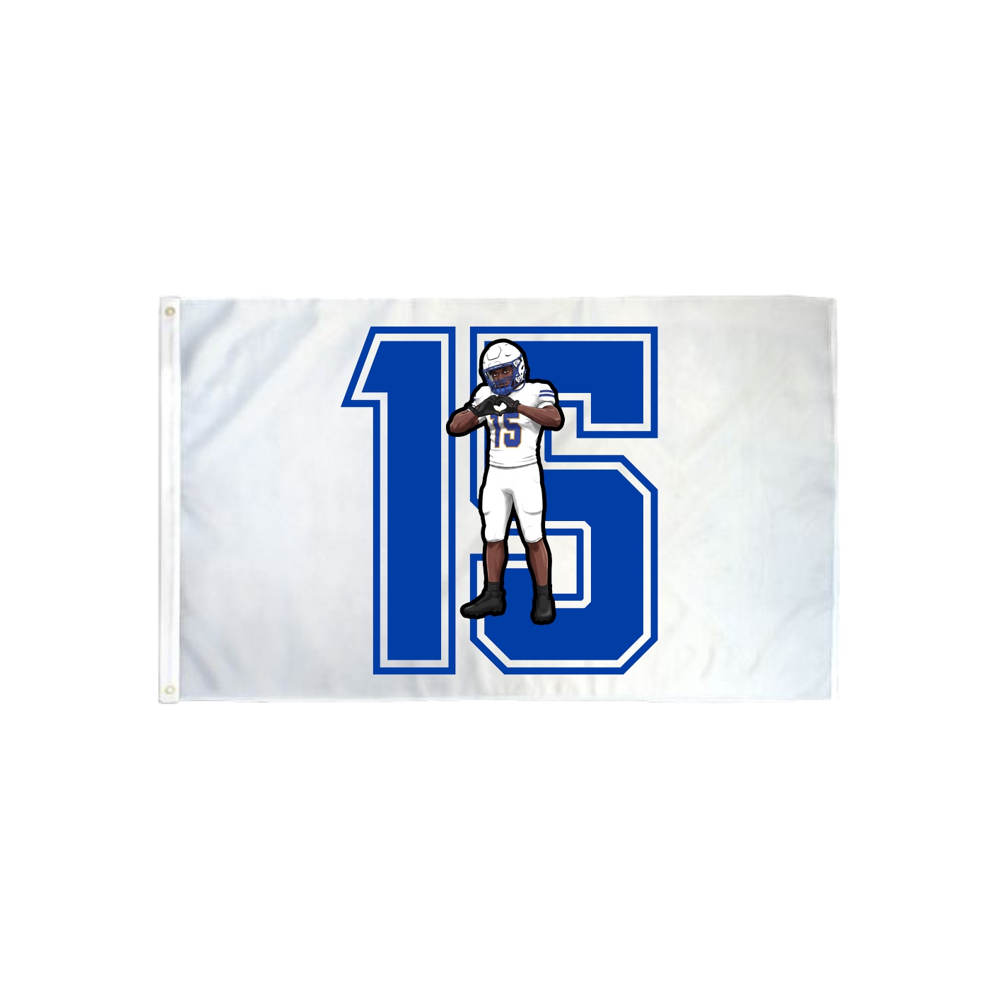 3x5 Flag — Number in Classic
