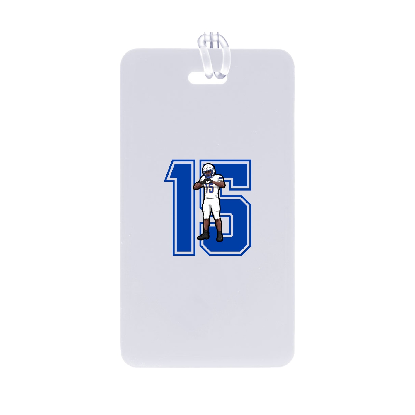 Bag Tag — Number in Classic