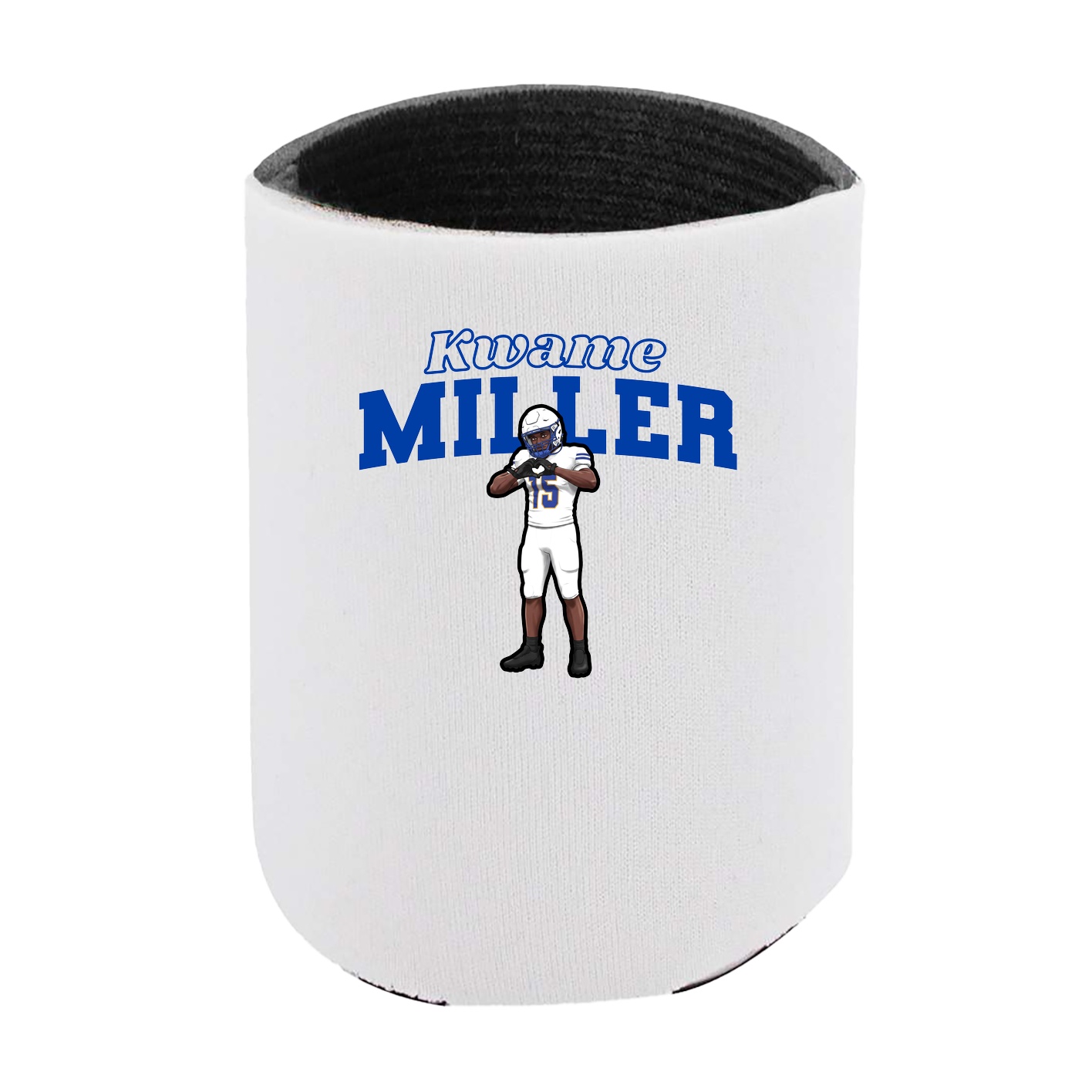 Can Holder — Name Arch in White