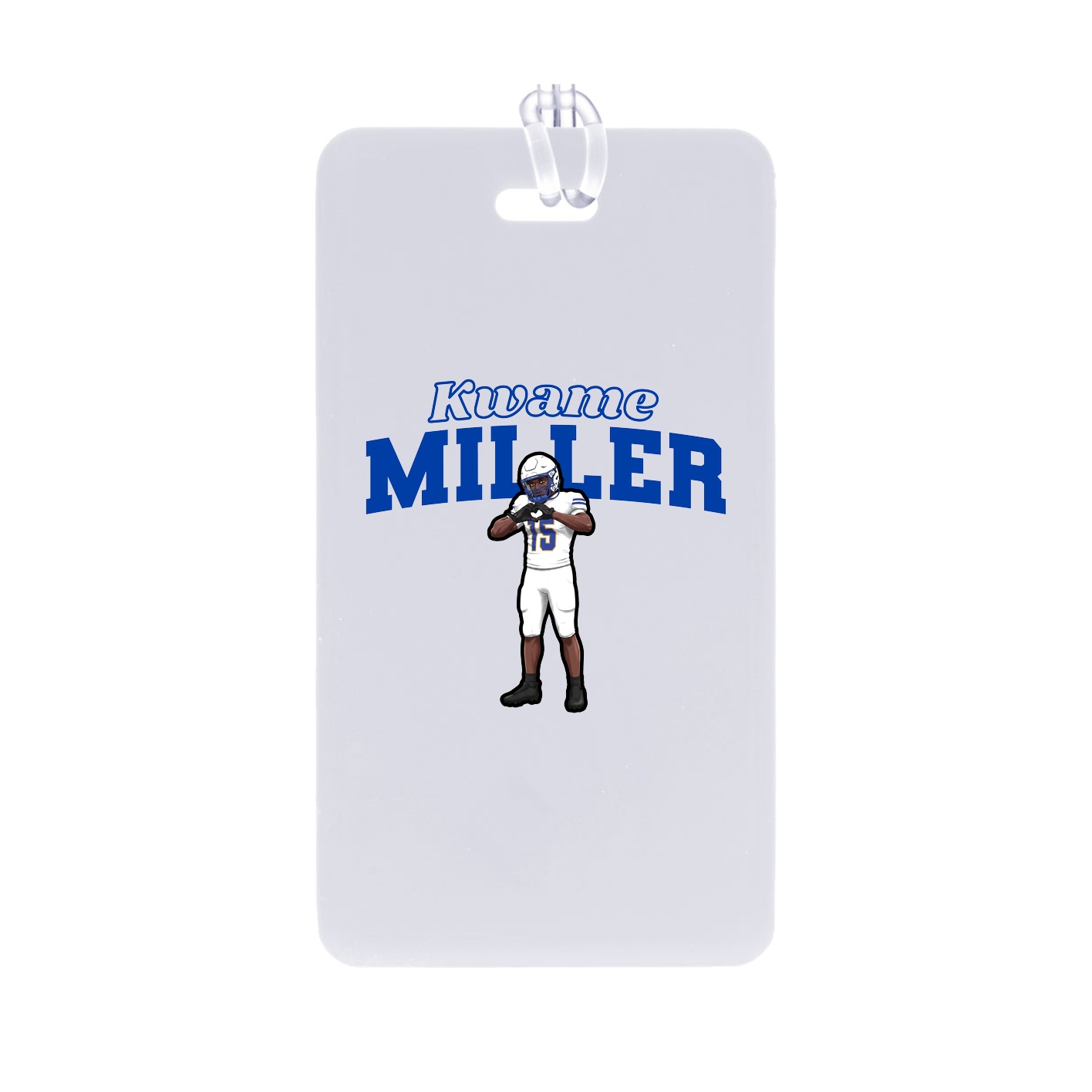 Bag Tag — Name Arch in Classic