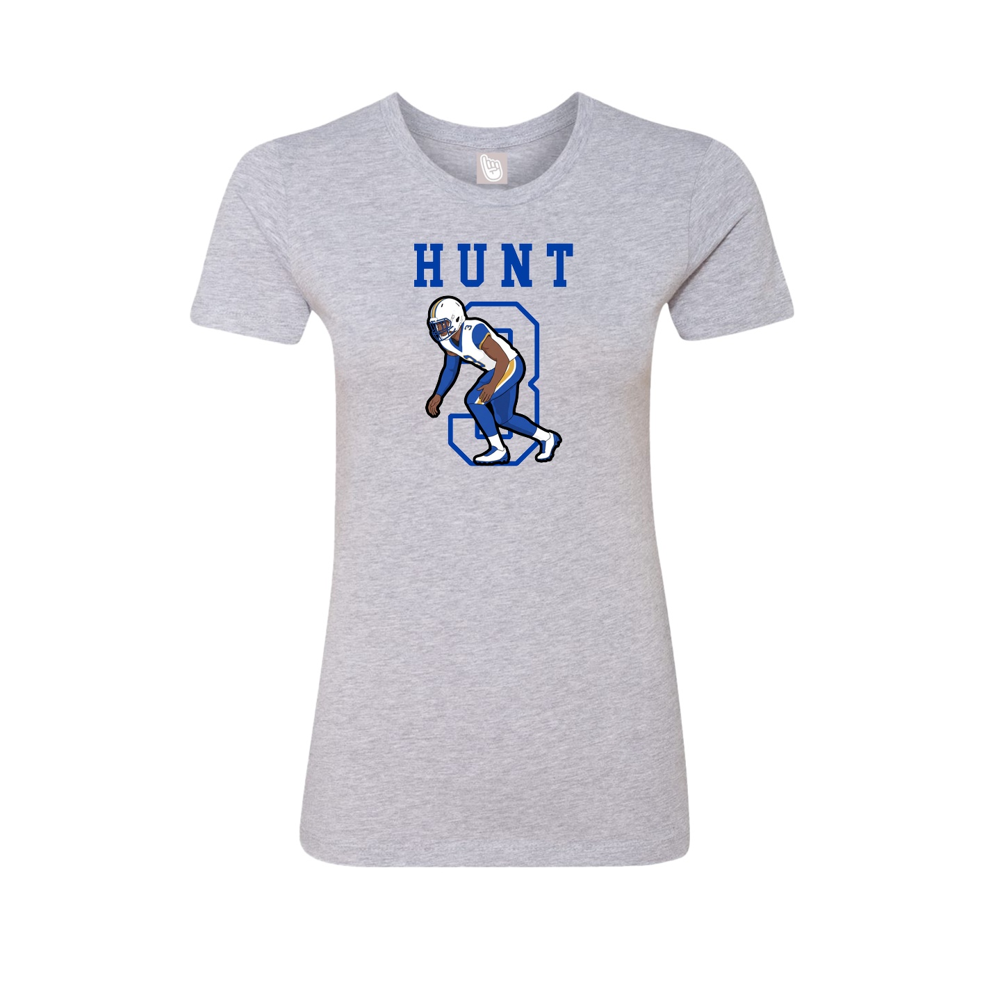 Fitted Women's Tee — Shirsey in Grey