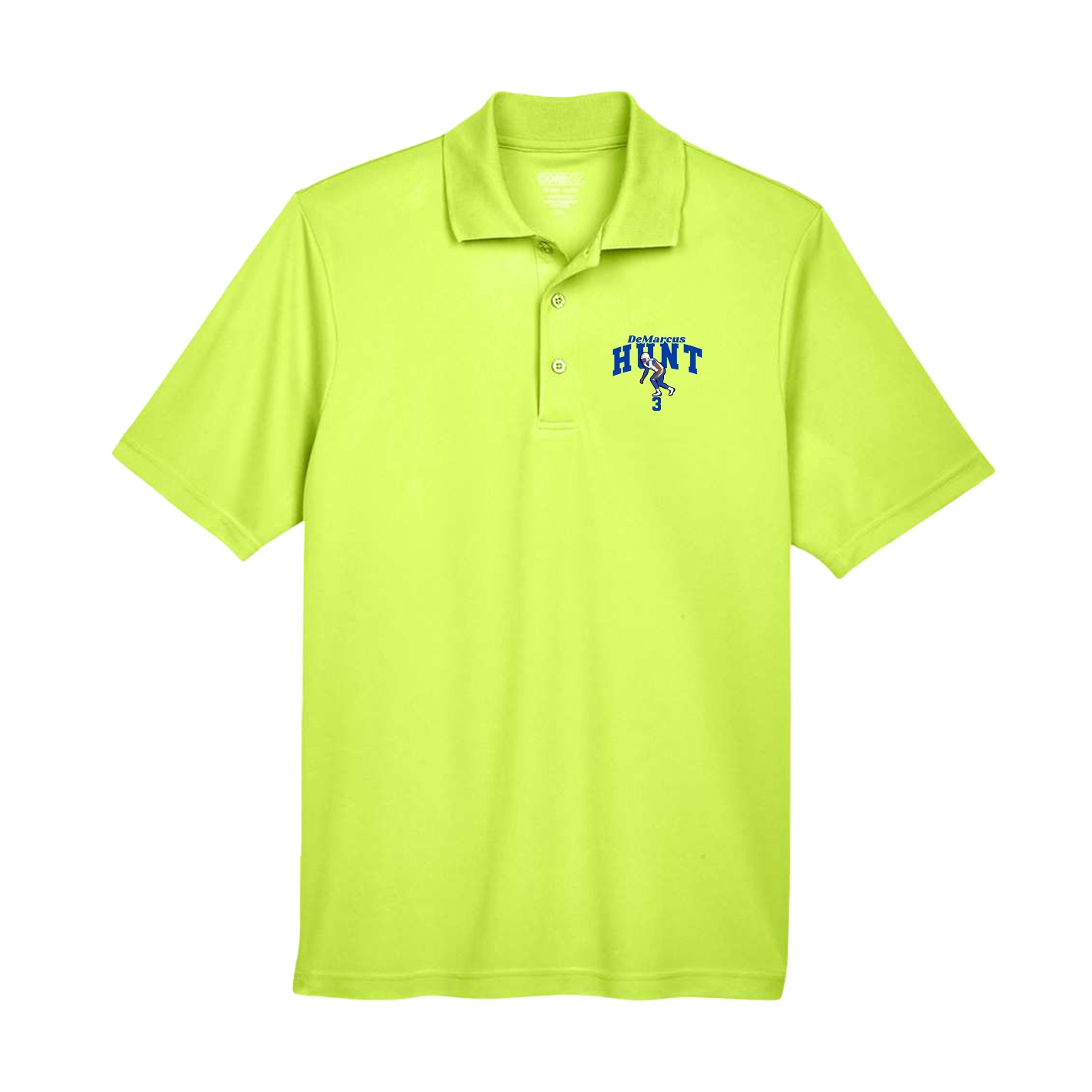 Performance Polo — Signature Arch in Yellow