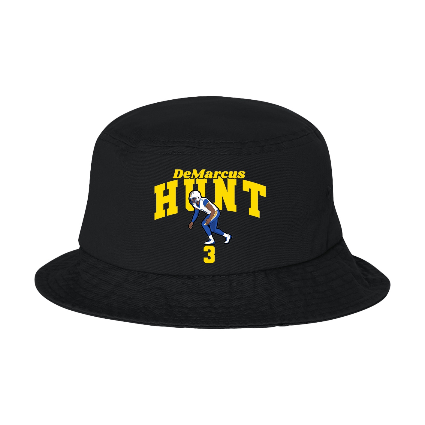 Bucket Cap — Signature Arch in Black