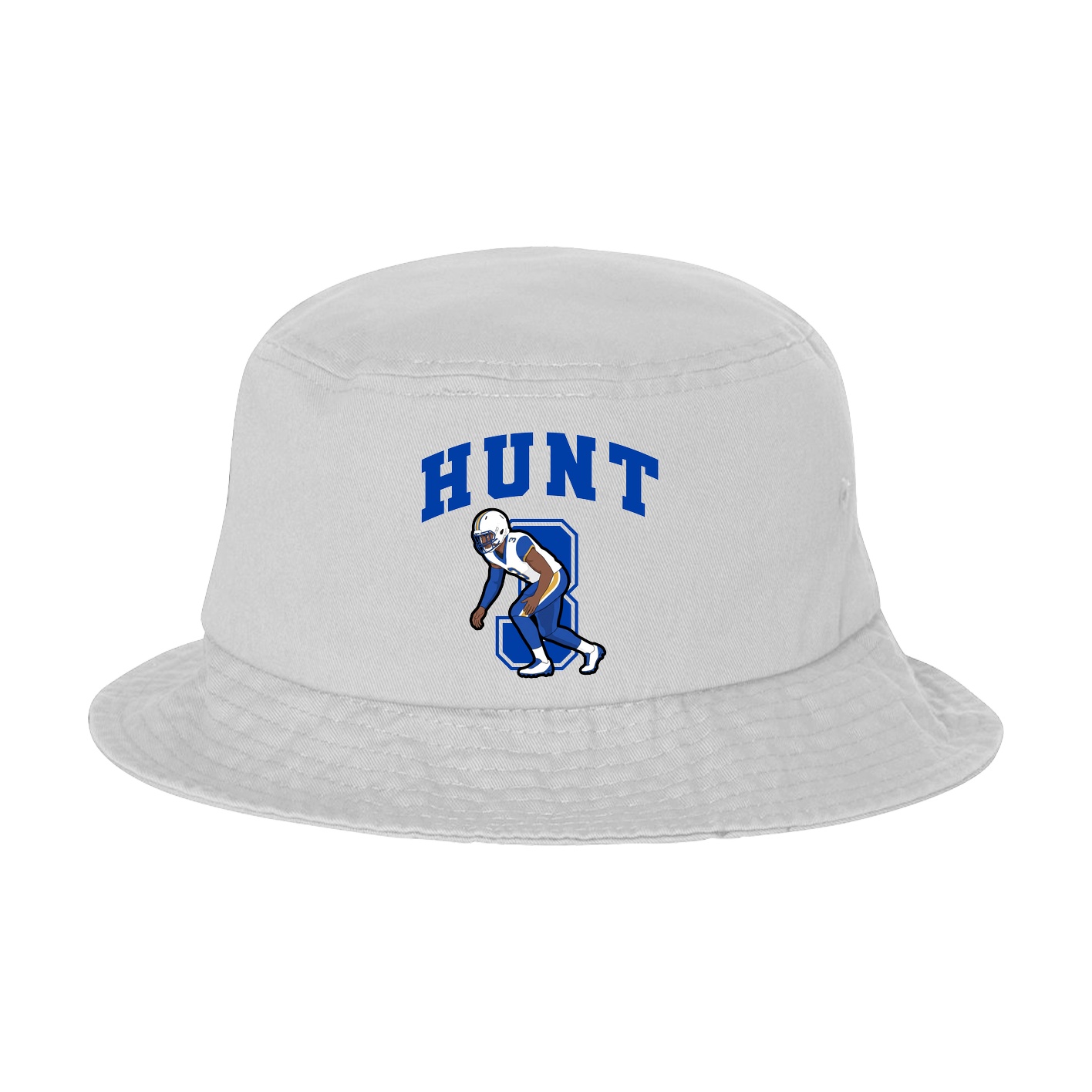 Bucket Cap — Number in White