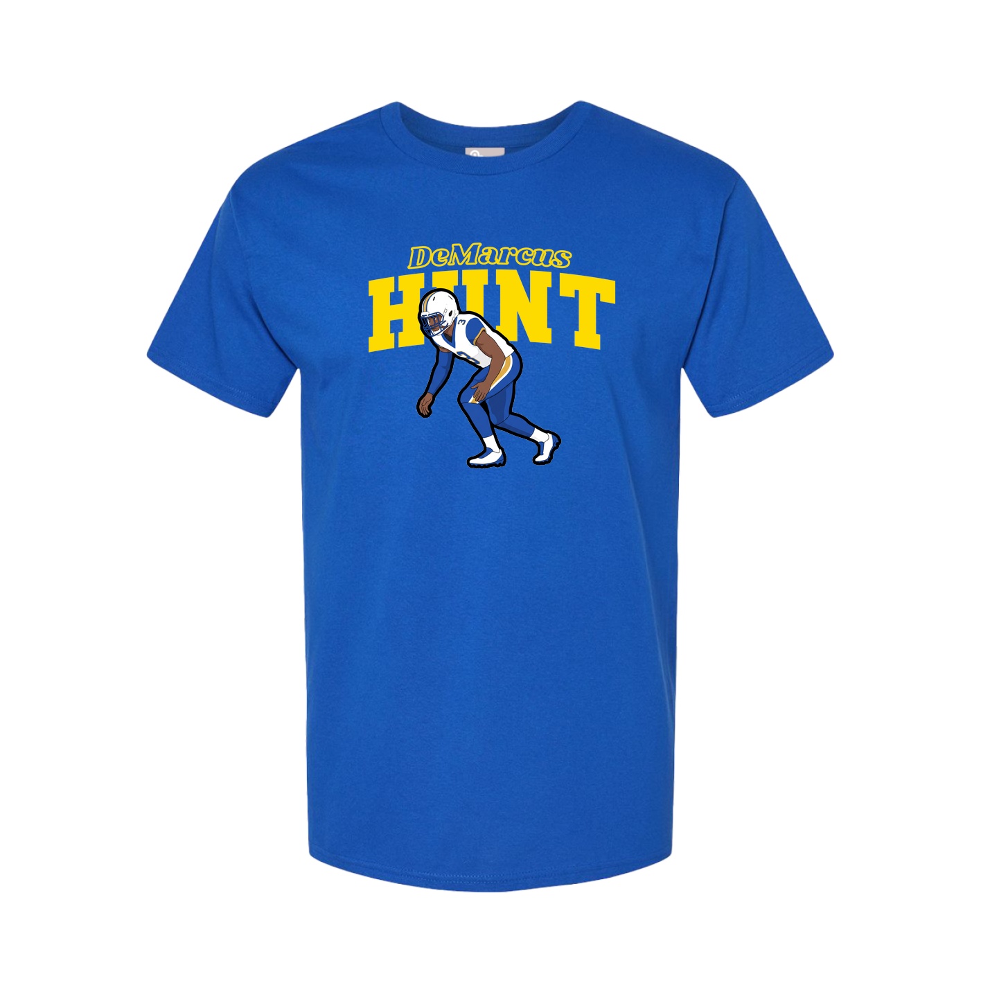 Youth Tee — Name Arch in Royal
