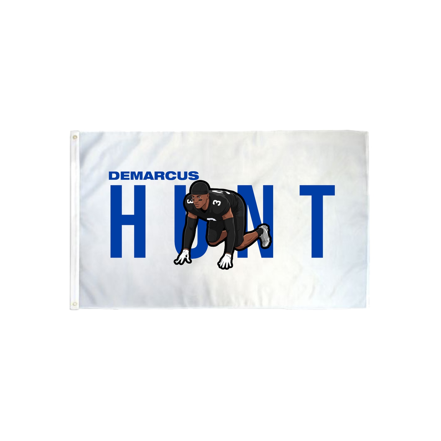3x5 Flag — Player Name in Classic
