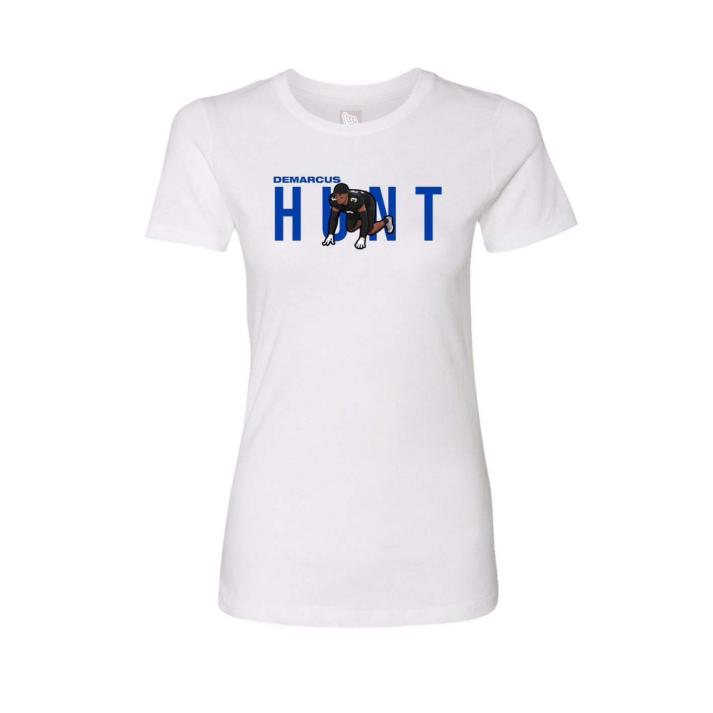 Womens Tee — Player Name in White