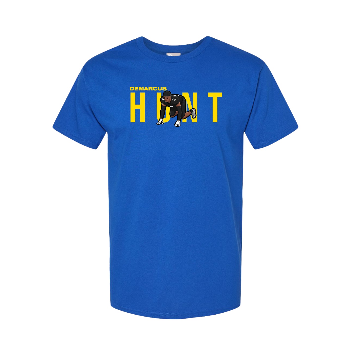 Youth Tee — Player Name in Royal