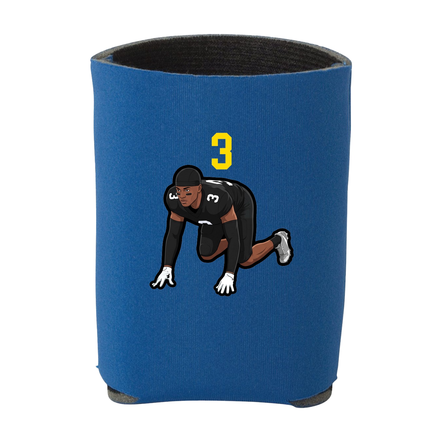 Can Holder — Number Top in Royal