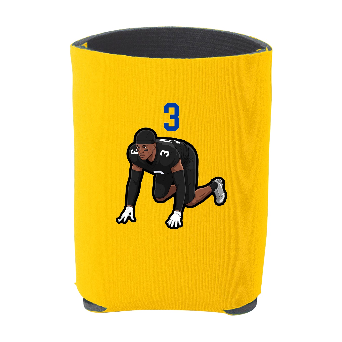 Can Holder — Number Top in Yellow