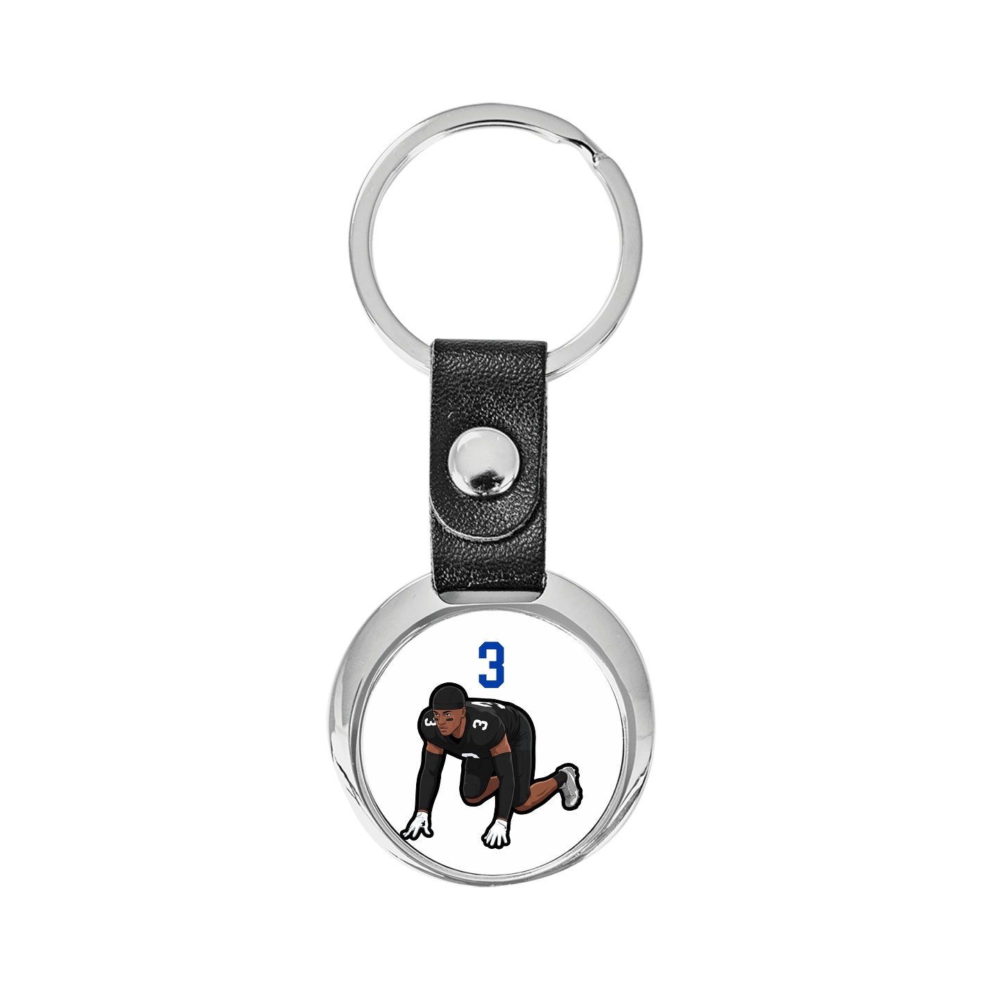 Key Chain — Number Top in Classic