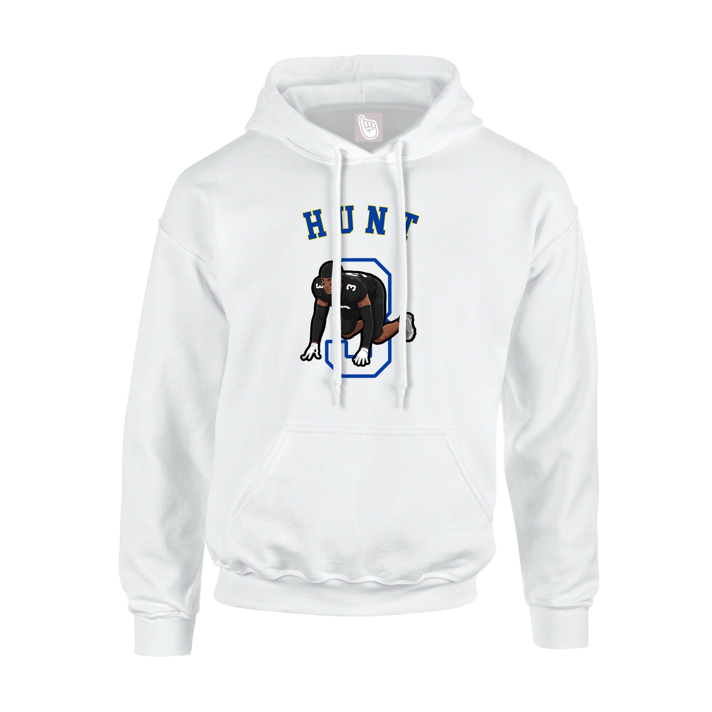 Hoodie — Shirsey Arch in White