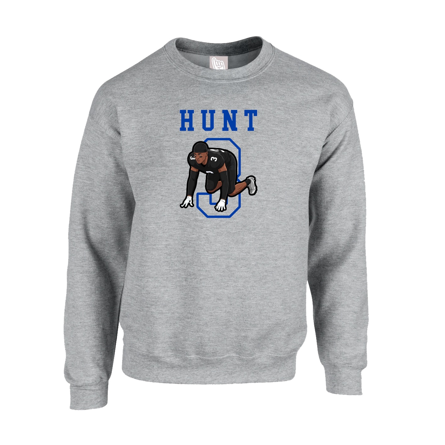 Fleece Crew — Shirsey in Grey