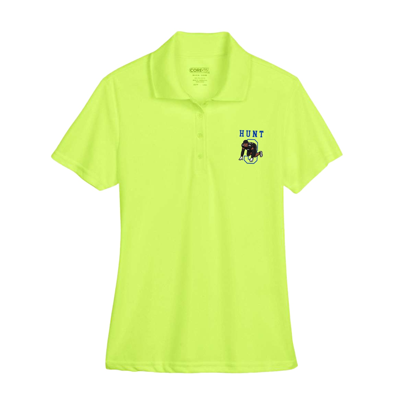 Womens Performance Polo — Shirsey in Yellow