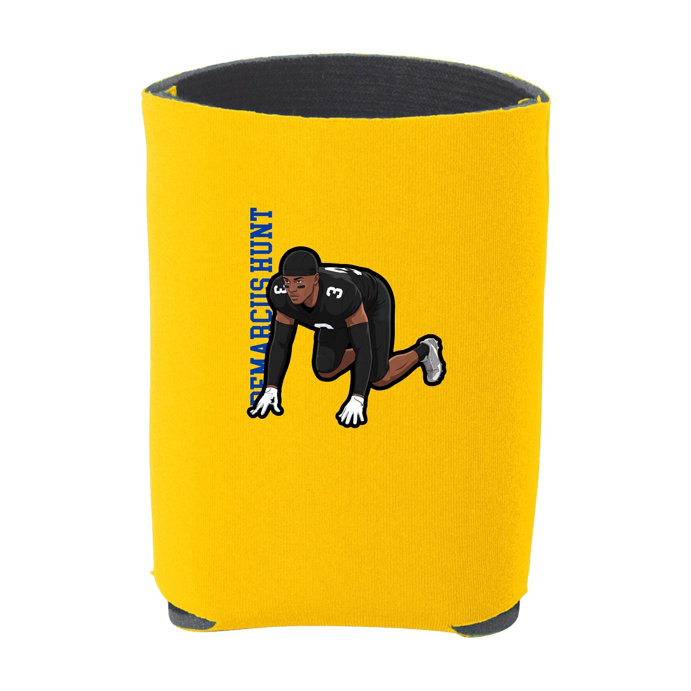 Can Holder — Name Vertical in Yellow