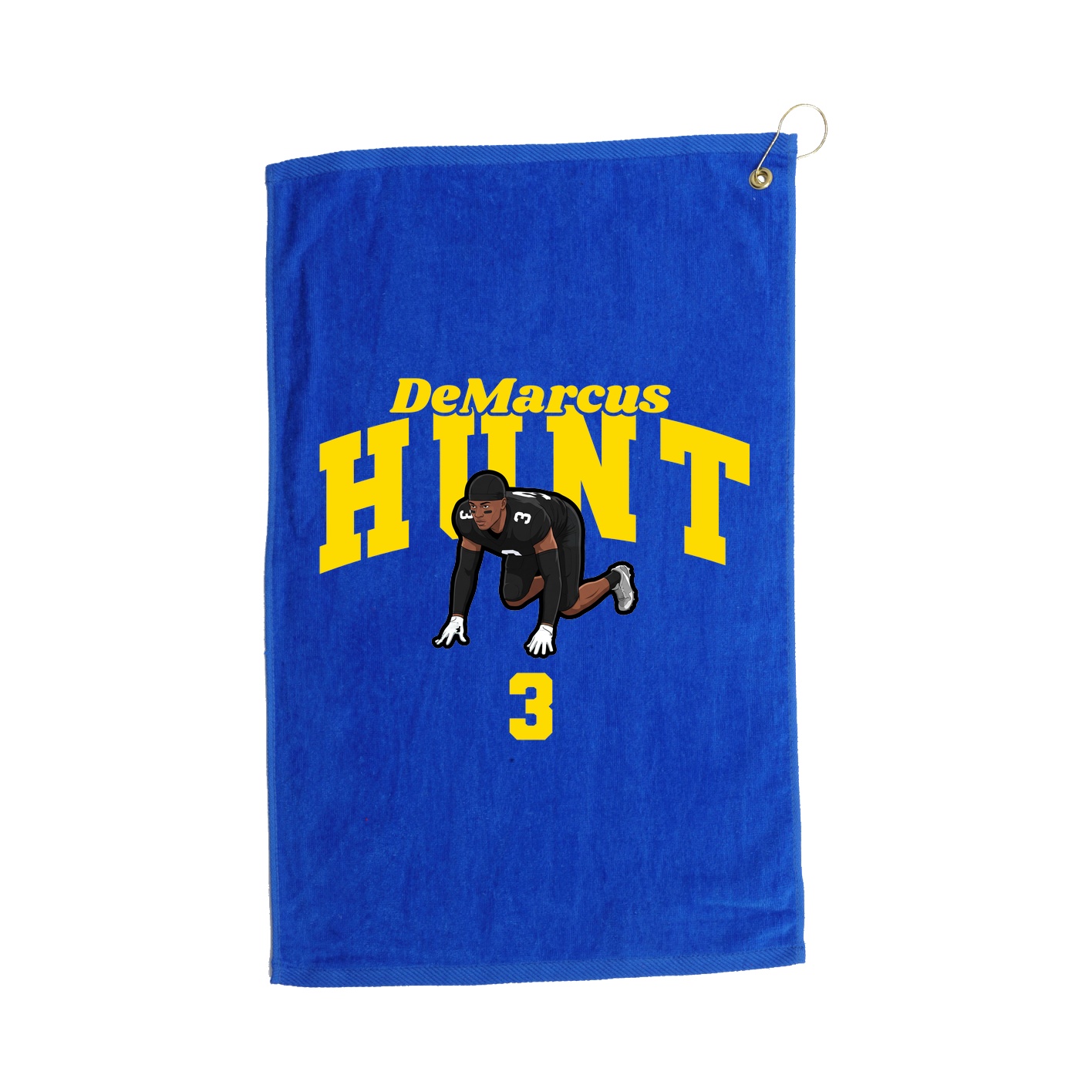 Golf Towel — Signature Arch in Royal