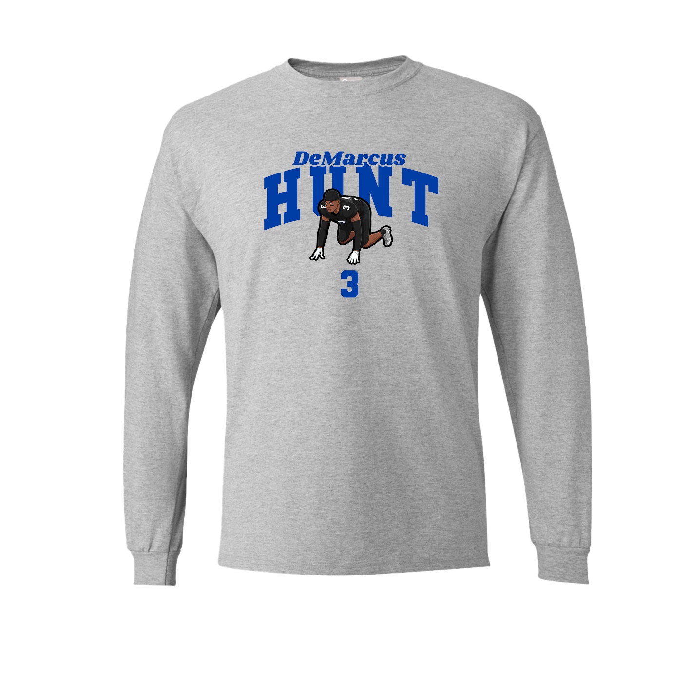 Long Sleeve Tee — Signature Arch in Grey