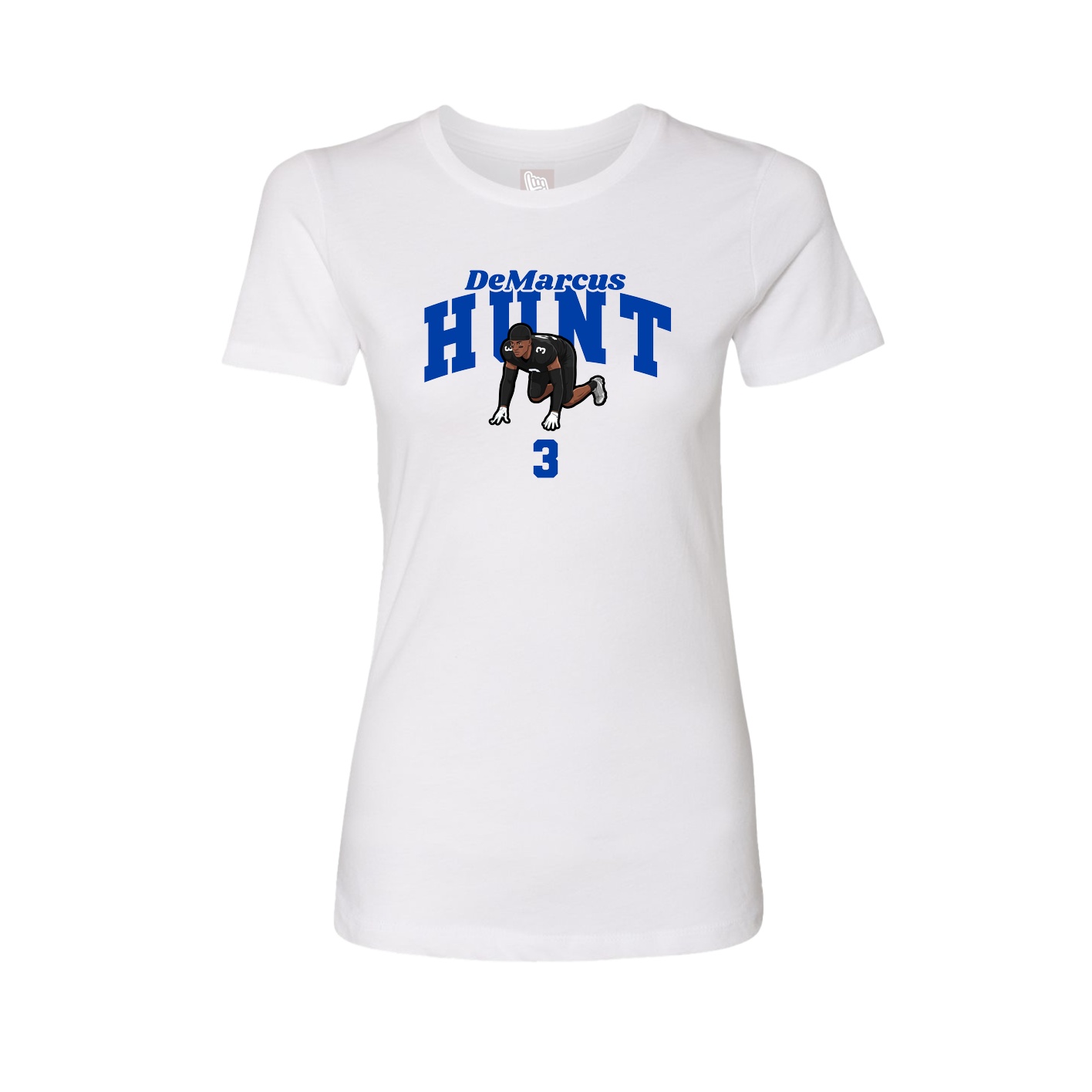 Womens Tee — Signature Arch in White