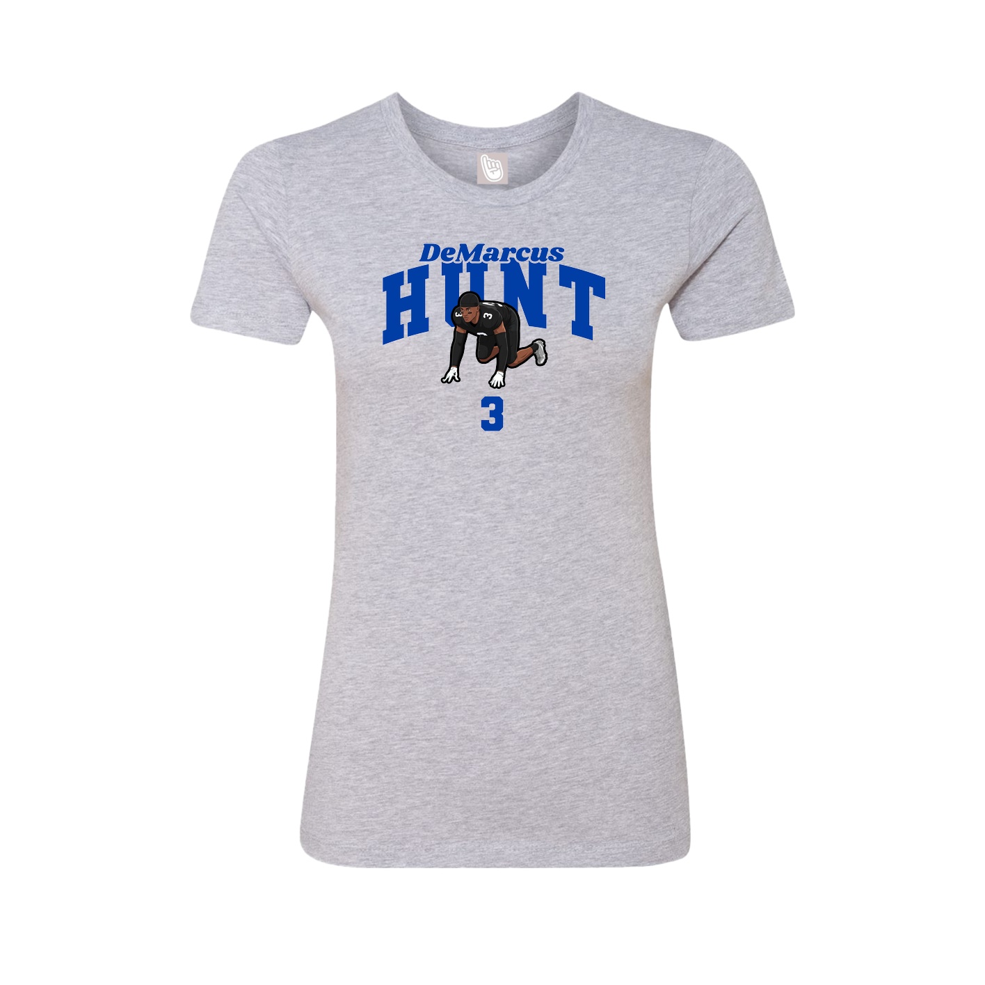 Womens Tee — Signature Arch in Grey